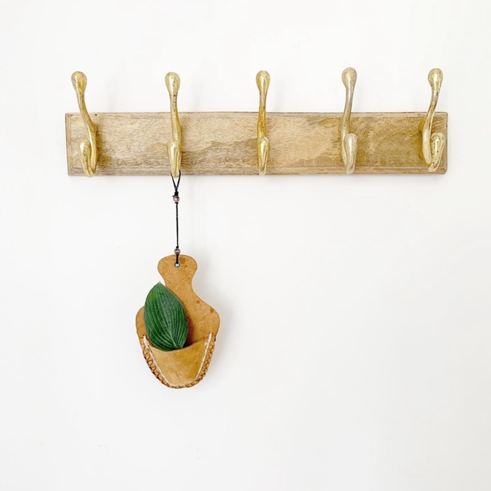 ❤️Hanging Leather Air-plant Holders